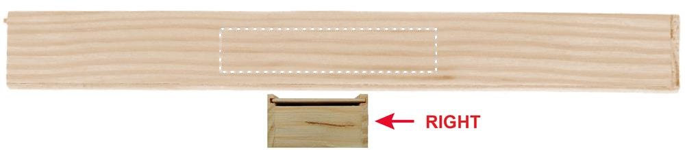 MINI MIKADO - Houten mikadospel — drukvlak rechts