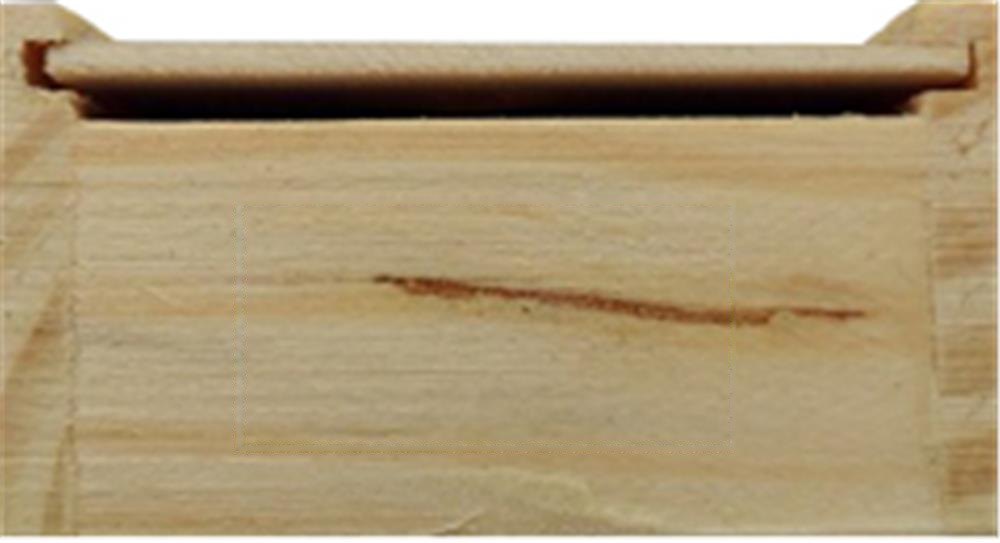 MINI MIKADO - Houten mikadospel — drukvlak voorzijde