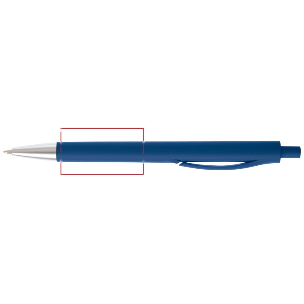 Balpen Basic X hardcolour — drukvlak 270 graden van de clip