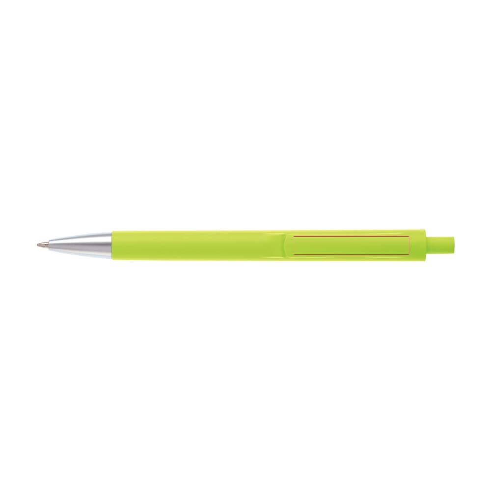 Balpen Basic X hardcolour — drukvlak op de clip