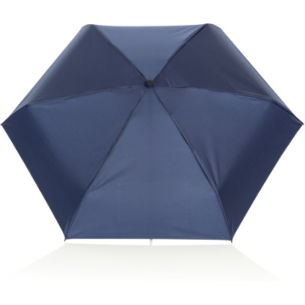 19.5" Aware™ RPET super mini manual 190T Pongee umbrella — drukvlak paraplu
