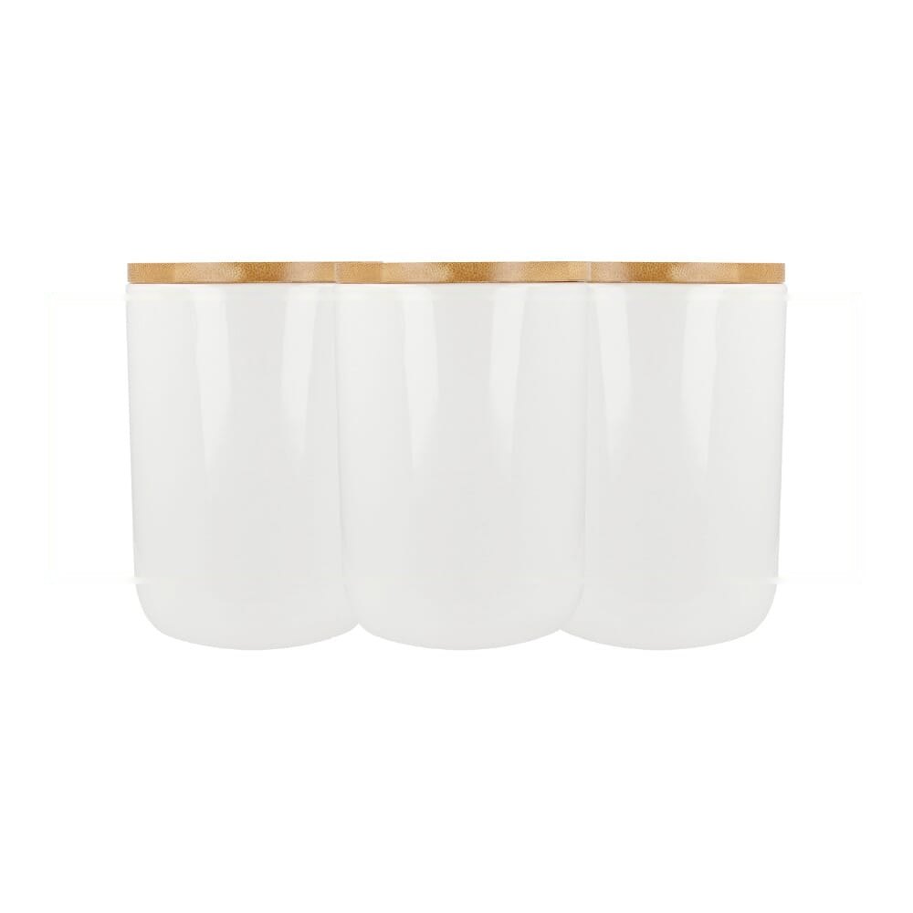 Bus keramiek & bamboe 900ml — drukvlak rondom