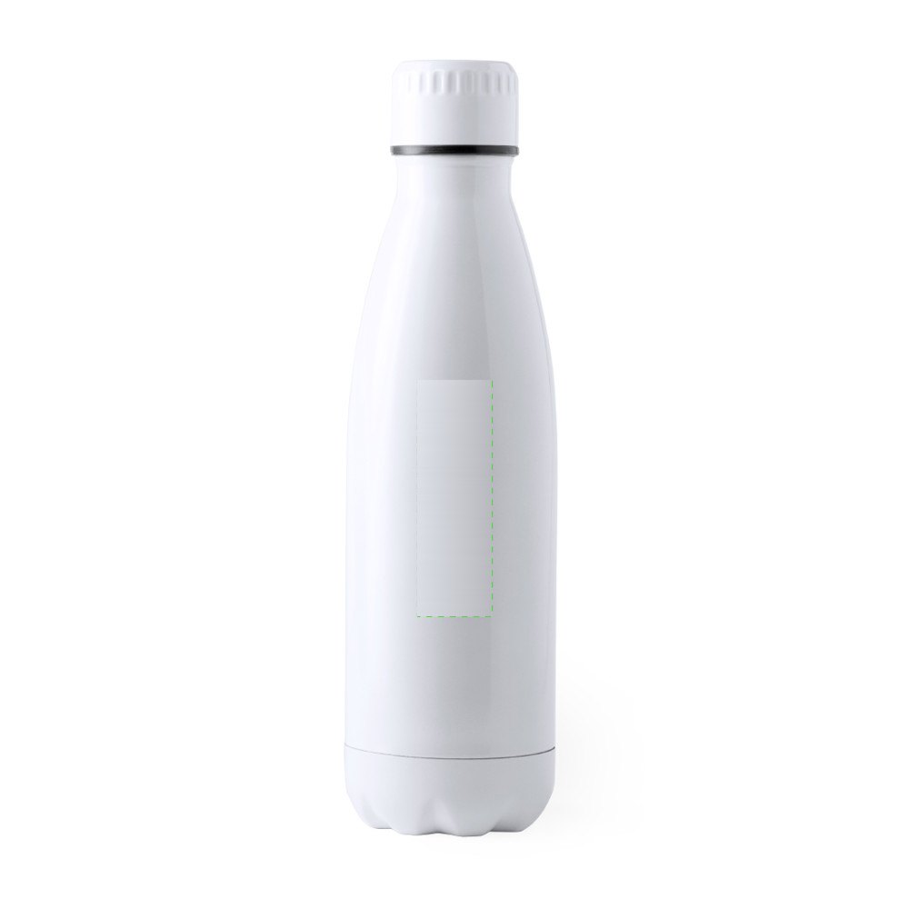 Sublimatie Fles Bayron — drukvlak gecentreerd zijde van de fles
