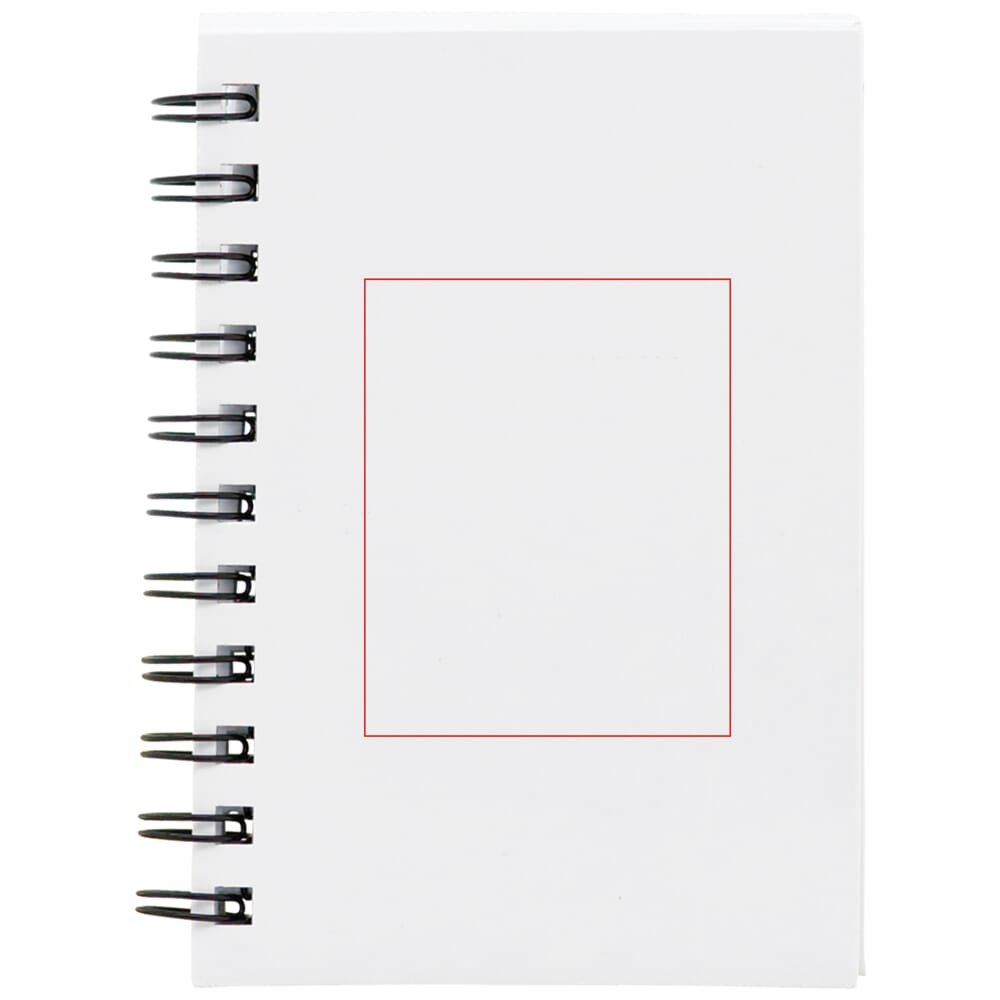 Notitieboek spiraal A5 — drukvlak voorzijde