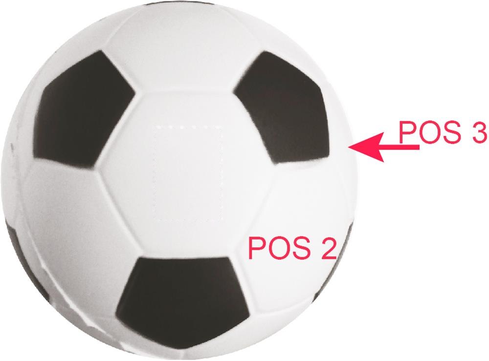 GOAL - Anti-stress voetbal — drukvlak white segment 1