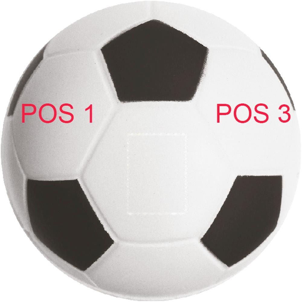 GOAL - Anti-stress voetbal — drukvlak white segment 2