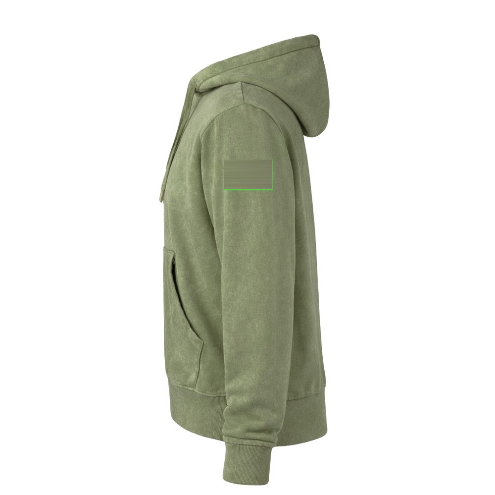 Volwassene Sweatshirt Grea — drukvlak linkermouw