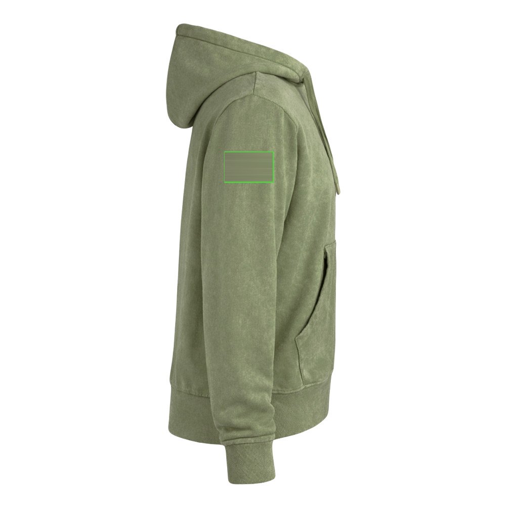 Volwassene Sweatshirt Grea — drukvlak rechtermouw
