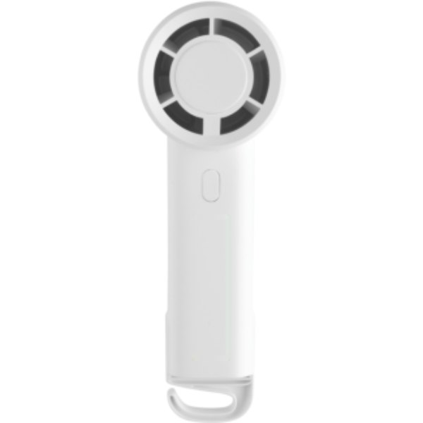 Twist RCS rplastic herlaadbare draagbare ventilator — drukvlak artikel voorzijde onder