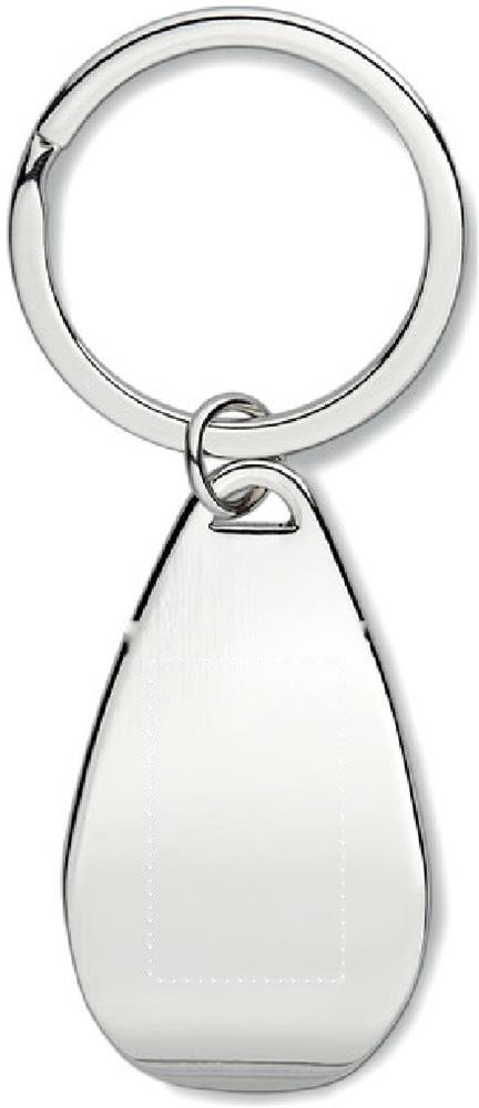 HANDY - Sleutelhanger met opener — drukvlak bovenzijde