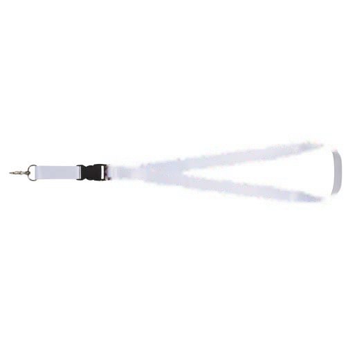 Bucks sublimatie lanyard met veiligheidssluiting — drukvlak rondom, voor