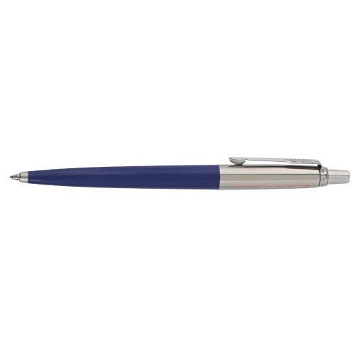 Parker Jotter gerecyclede balpen (zwarte inkt) — drukvlak dop