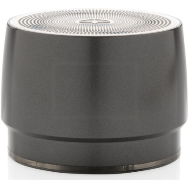 Swiss Peak 5W draadloze bass speaker — drukvlak artikel voorzijde