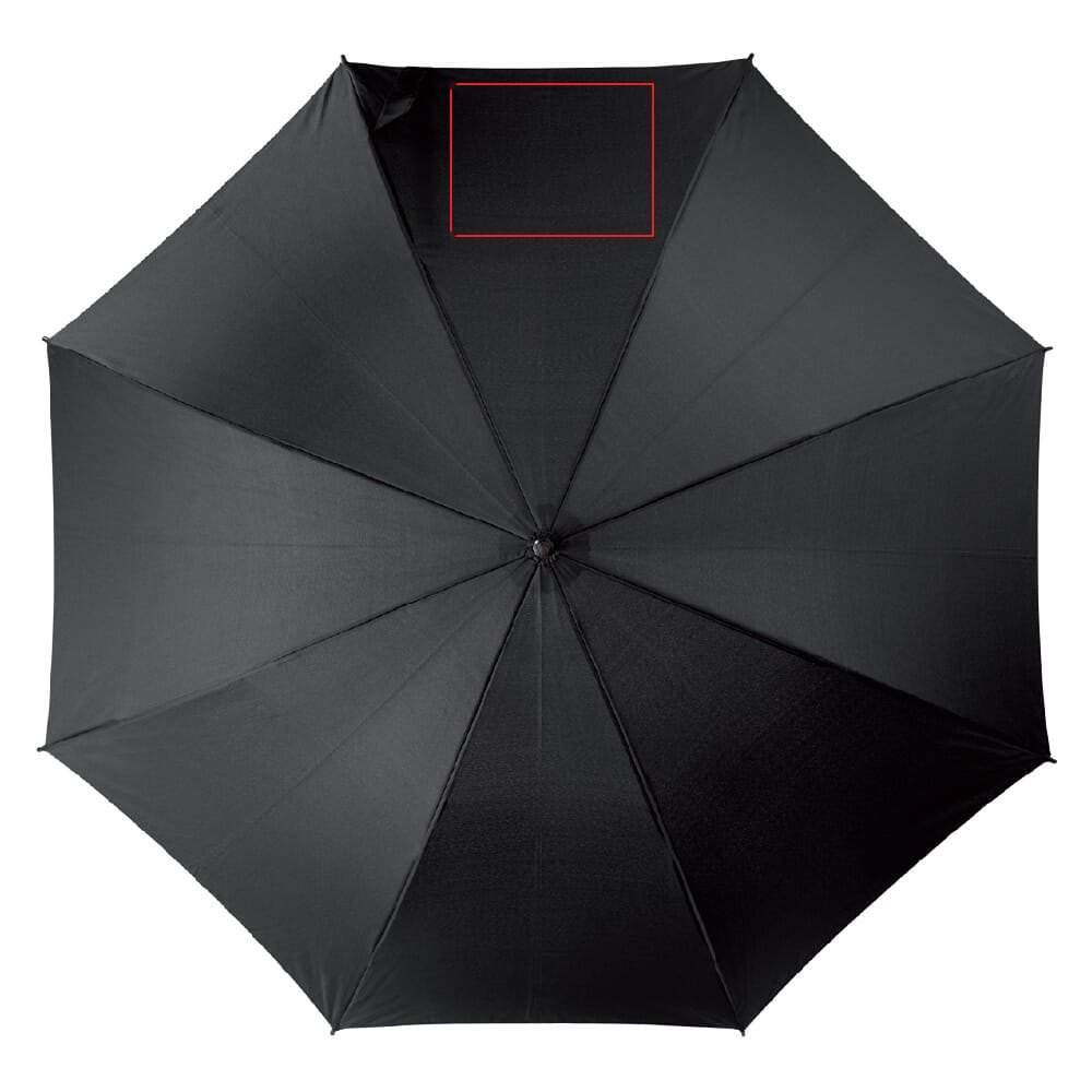 Stokparaplu 23” auto open — drukvlak bovenste paneel