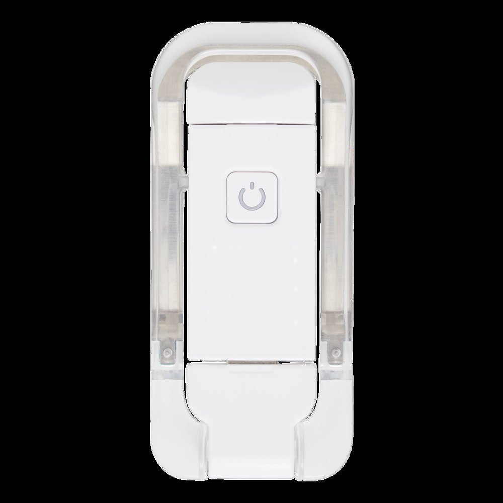 FLIPCLIP - Oplaadbare LED-leeslamp — drukvlak onder de knop