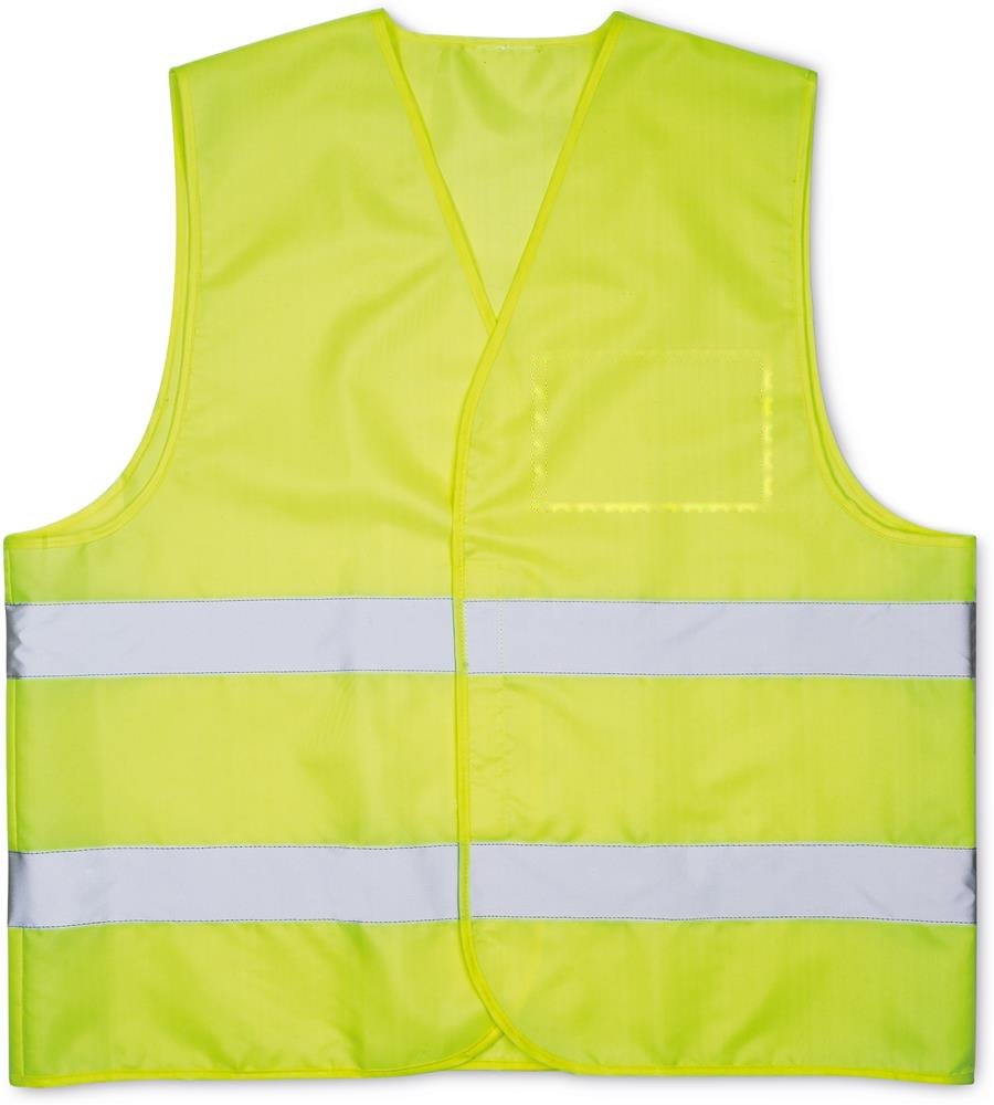VISICOAT - Veiligheidshesje polyester — drukvlak voorzijde
