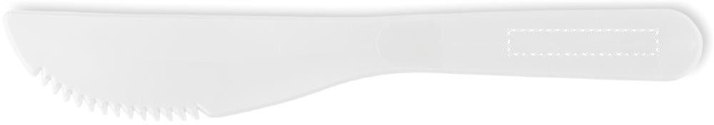 RIGATA - Bestekset in PP — drukvlak knife