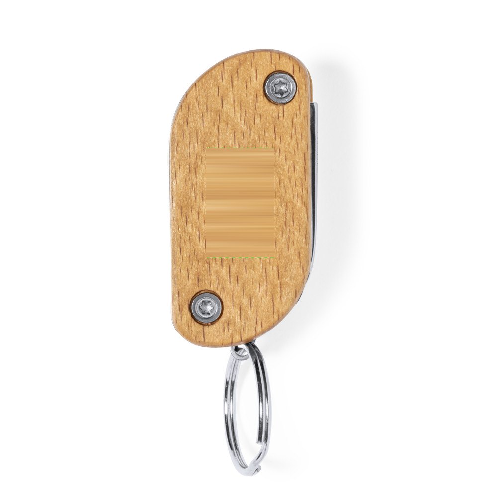 Multitool Sleutelhanger Polty — drukvlak gecentreerd