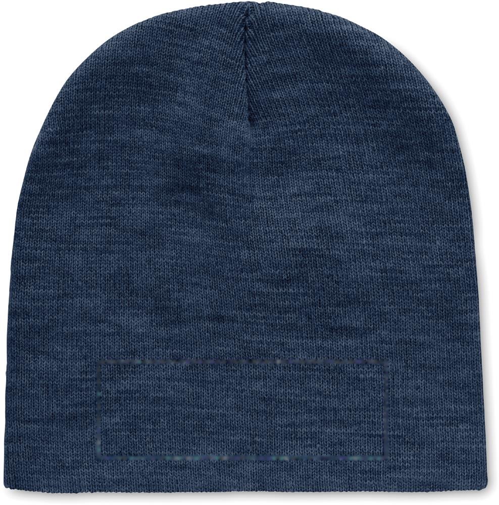 MARCO RPET - RPET Beanie — drukvlak voorzijde