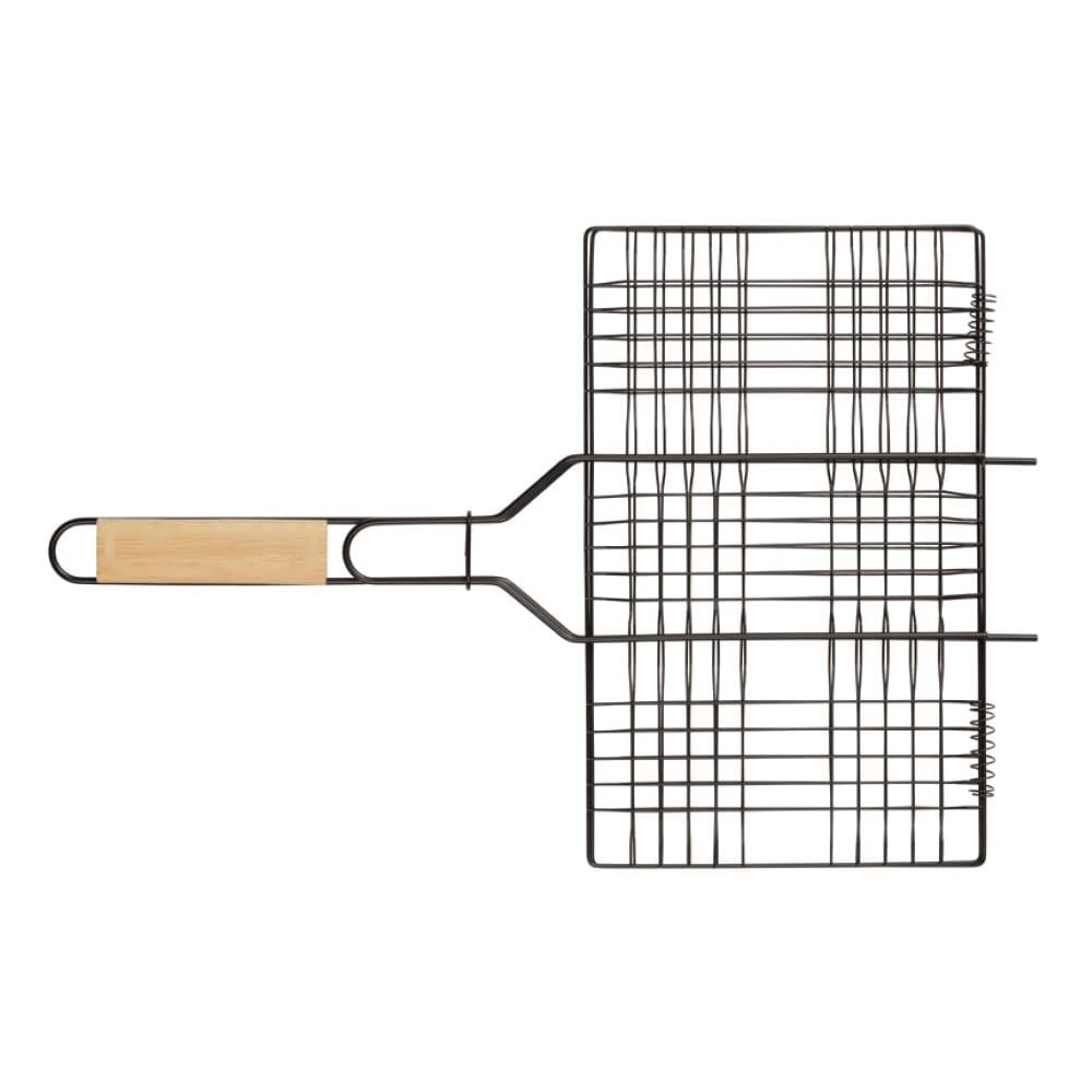 Rechthoekige barbecue grill — drukvlak handvat