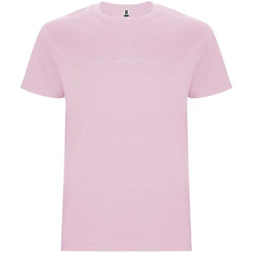 Stafford 190 g/m² kindershirt met korte mouwen — drukvlak impact volledige voorzijde
