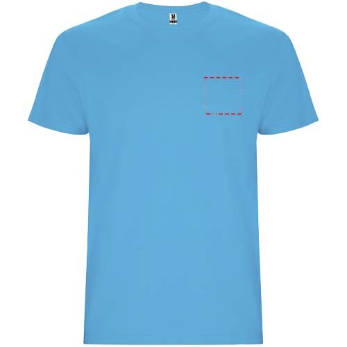 Stafford 190 g/m² kindershirt met korte mouwen — drukvlak linker borst
