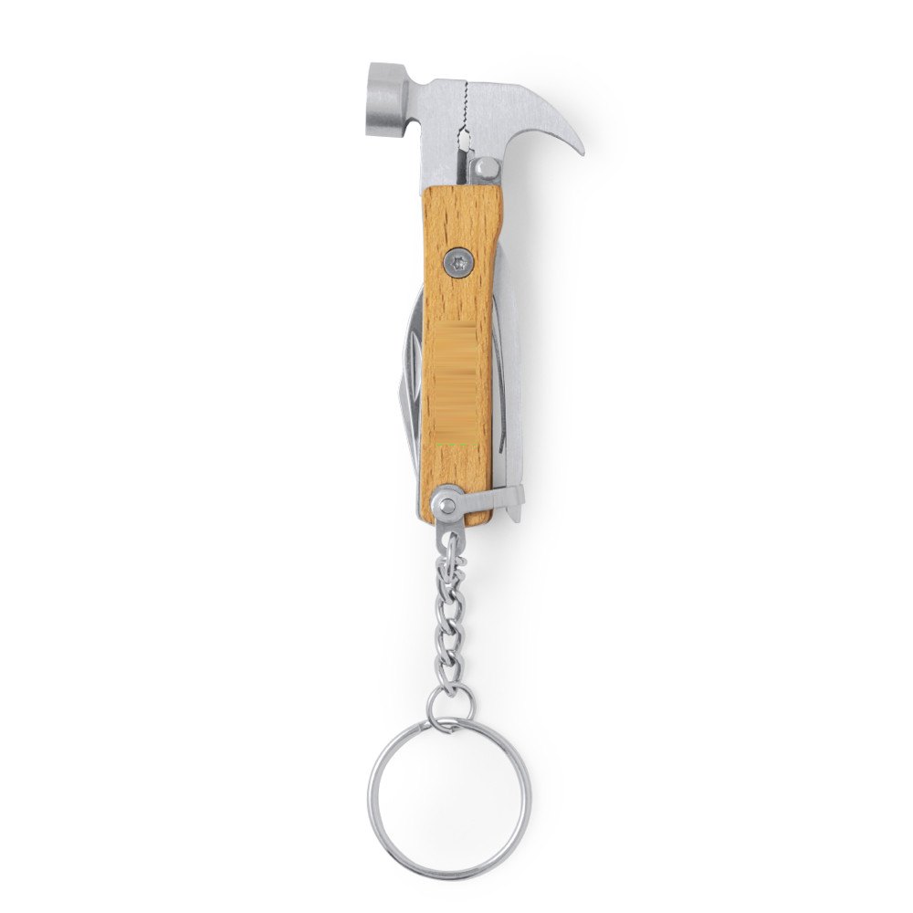 Multitool Sleutelhanger Meniok — drukvlak op het handvat