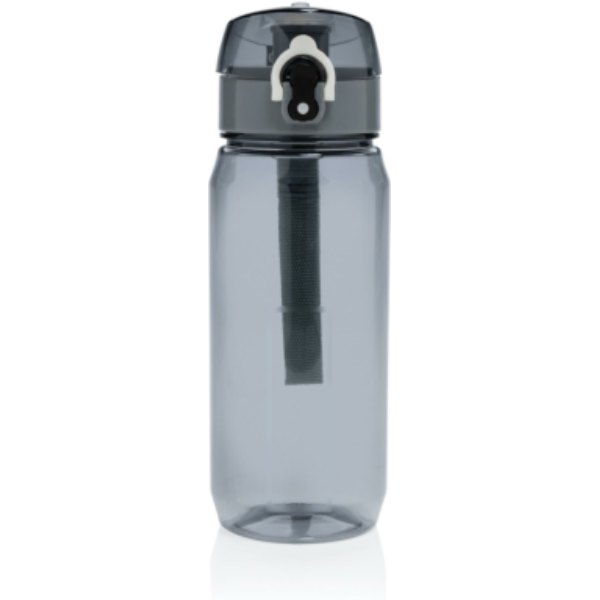Yide RCS Gerecyclede PET lekvrije afsluitbare fles 600ml — drukvlak artikel voorzijde onder