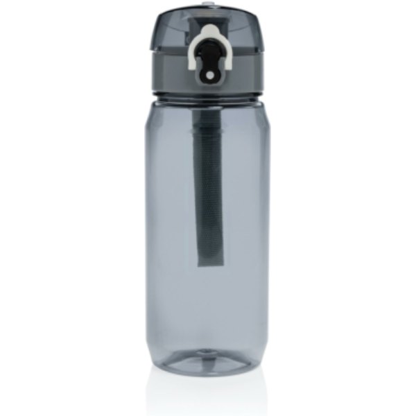 Yide RCS Gerecyclede PET lekvrije afsluitbare fles 600ml — drukvlak artikel voorzijde boven
