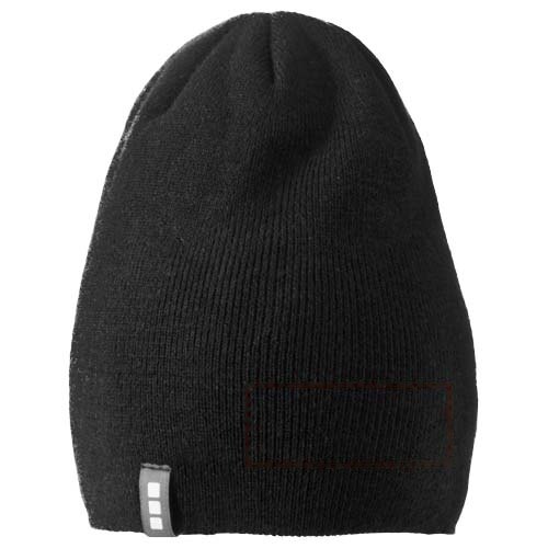 Level beanie — drukvlak voorzijde