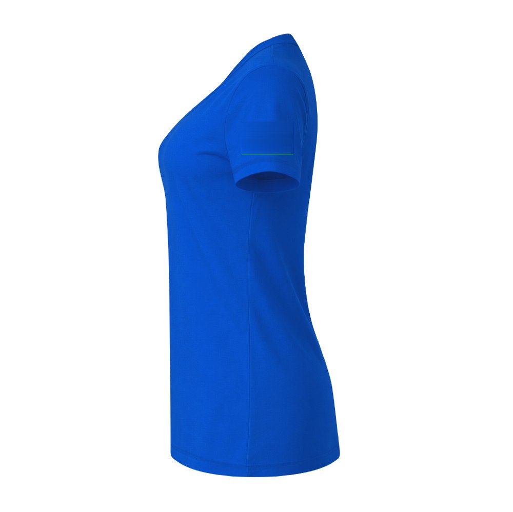 Dames Kleuren T-Shirt Seiyo — drukvlak linkermouw
