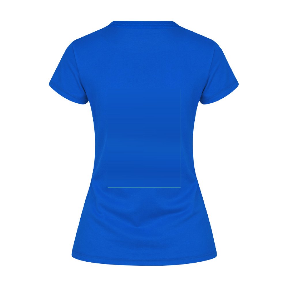 Dames Kleuren T-Shirt Seiyo — drukvlak middenachter