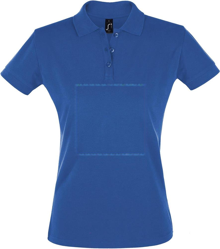 PERFECT WOMEN - PERFECT dames polo 180g — drukvlak voorzijde