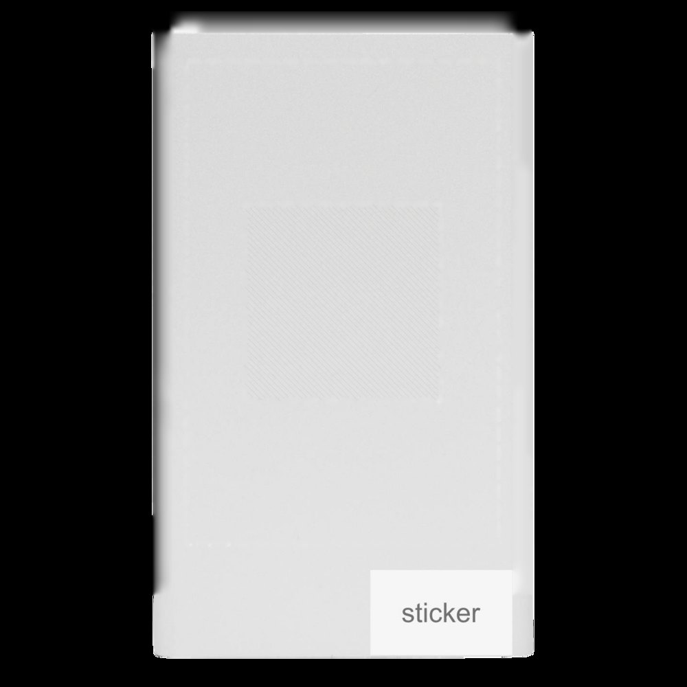 ENDURANCE EVOLUTION - Powerbank — drukvlak gecentreerd op de achterkant