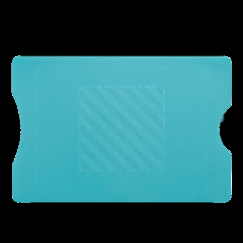 PROTECTOR - RFID pashouder — drukvlak gecentreerd op de achterkant