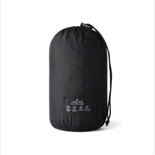 Nordic Drift GRS Trail outdoor hangmat — drukvlak etui