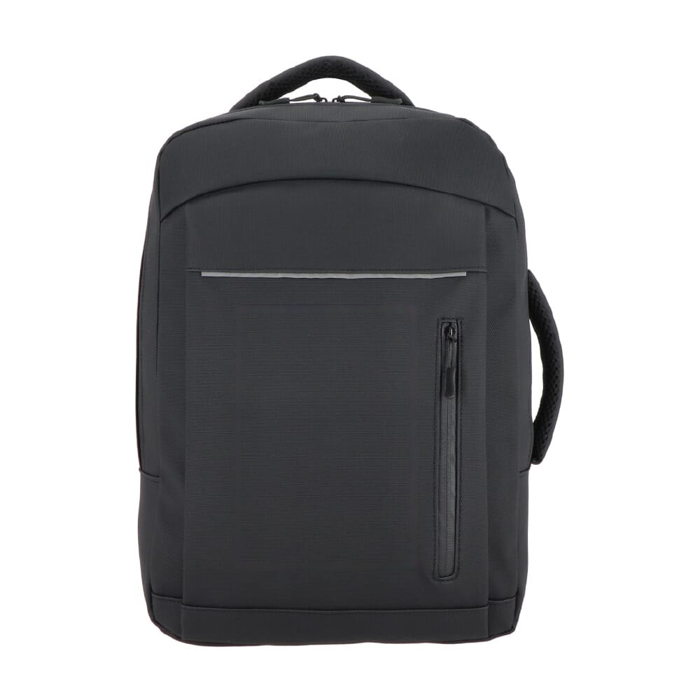 PU Osaka laptoprugzak 30 x 14 x 42 cm 15L — drukvlak op het vak