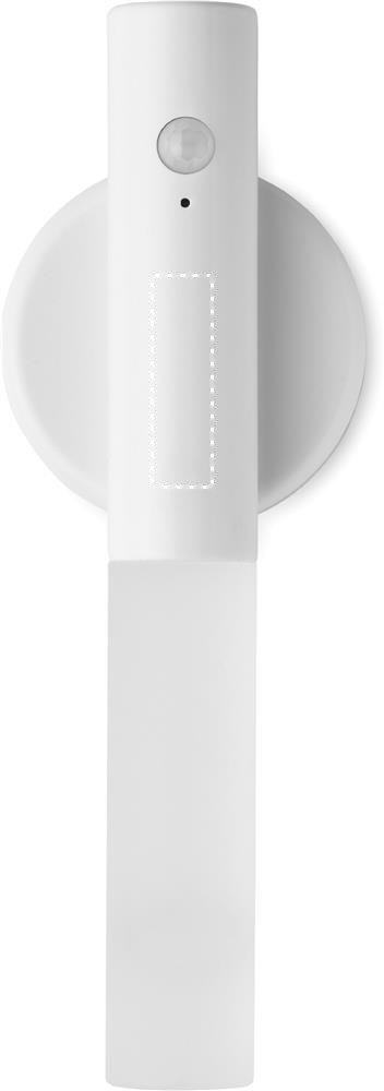 SENLUZ - Bewegingssensorlamp oplaadbaar — drukvlak torch voorzijde