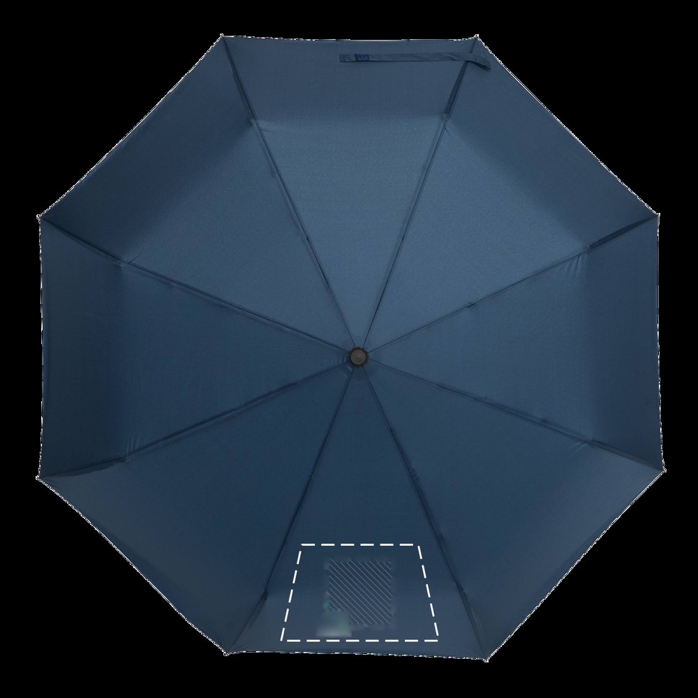 SCIROCCO - Automatische stormvaste pocket-paraplu — drukvlak op segment 1