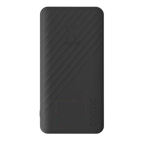 Xtorm XG220 Go2 snellaadbare powerbank van 15 W 20.000 mAh — drukvlak voorzijde