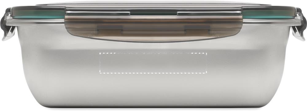 LOX PLUS - Lunchbox 1500ml — drukvlak midden voorzijde