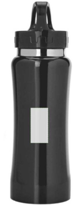 Drinkfles Serena | 600 ml — drukvlak achterzijde