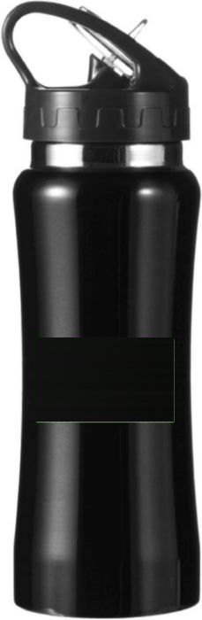 Drinkfles Serena | 600 ml — drukvlak zijkant
