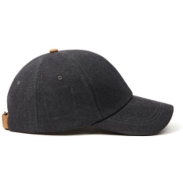 VINGA Bosler AWARE™ recycled canvas cap — drukvlak artikel zijkant rechts