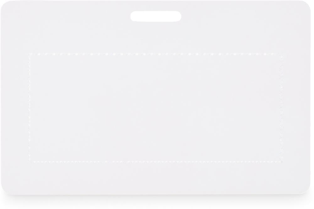 BADSMALL - Lanyard badge 54 x 86mm — drukvlak op de voorkant