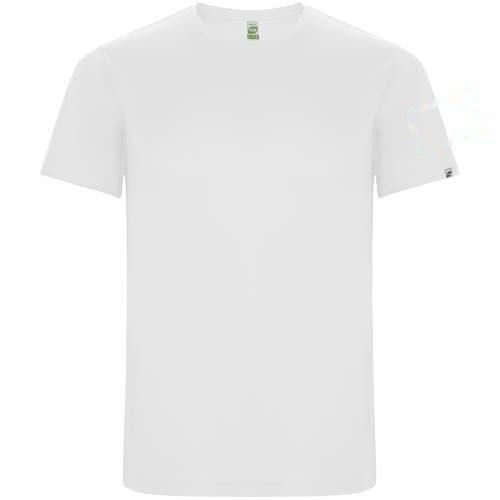 Imola 135 g/m² sportshirt met korte mouwen voor kinderen — drukvlak linker bicep