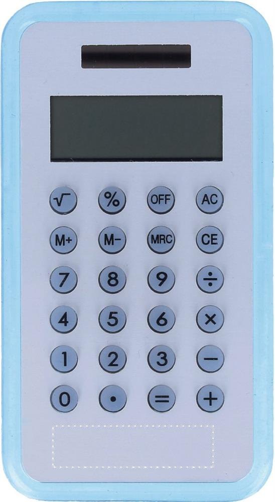 CULCA - Rekenmachine dual power — drukvlak onder keyboard