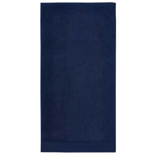 Nora handdoek 50 x 100 cm van 550 g/m² katoen — drukvlak bovenzijde