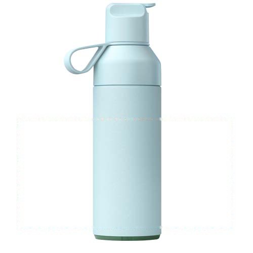 Ocean Bottle GO 500 ml vacuüm geïsoleerde waterfles — drukvlak rondom