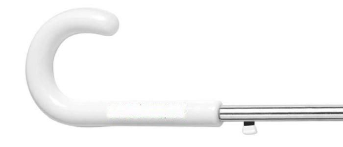 Paraplu Denise | Transparant | 21 inch — drukvlak handvat